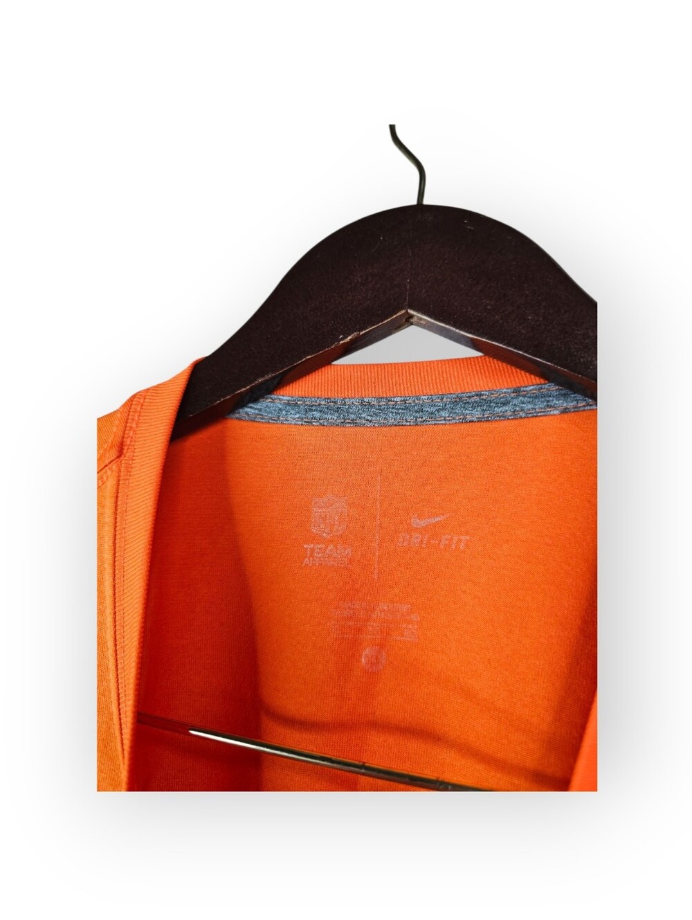 Nike Dri-FIT Denver Broncos Just Do It T-Shirt Men's XL Orange NFL Team Apparel - Picture 4 of 5